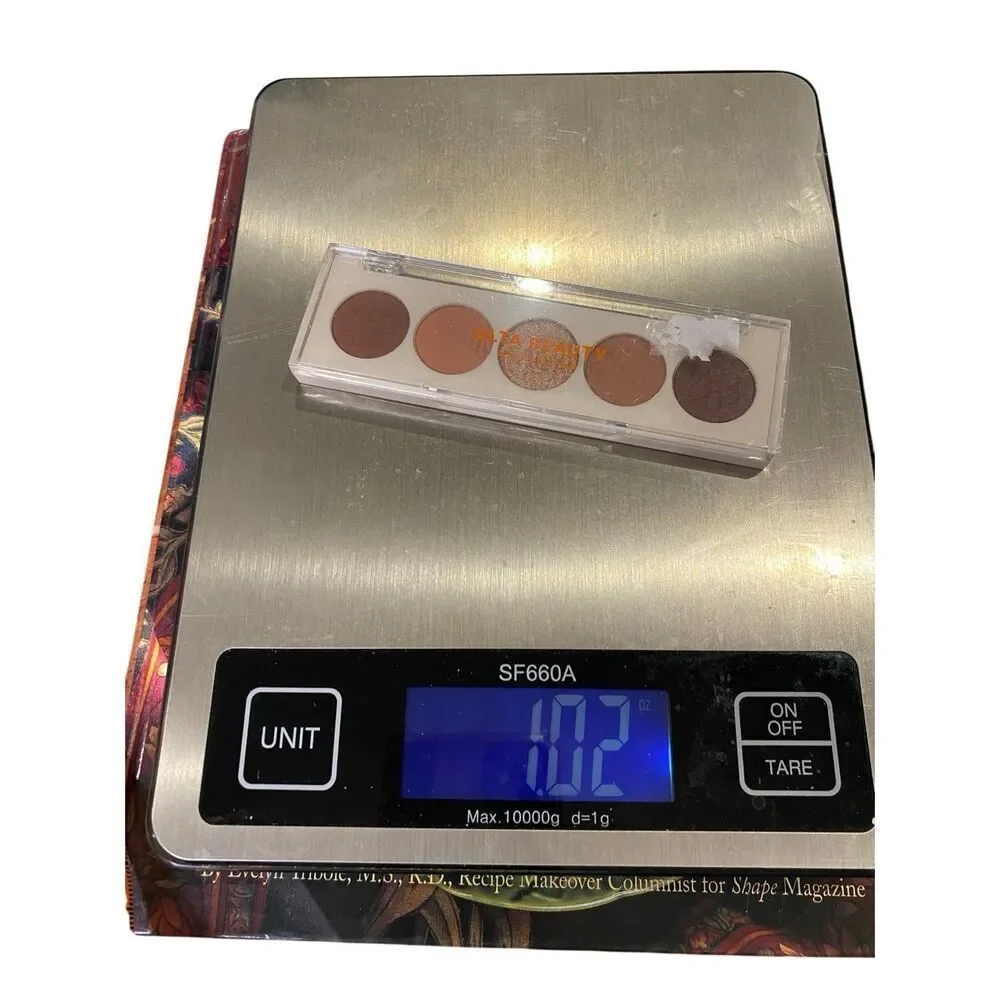 Ulta Beauty 5 Pan Eye Shadow Palette Neutral Brown Shimmer Travel Size Beauty